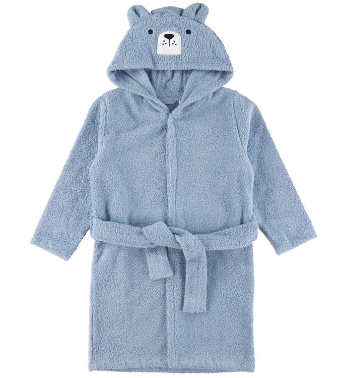 Pippi Baby Badekåbe - Dusty Blue
