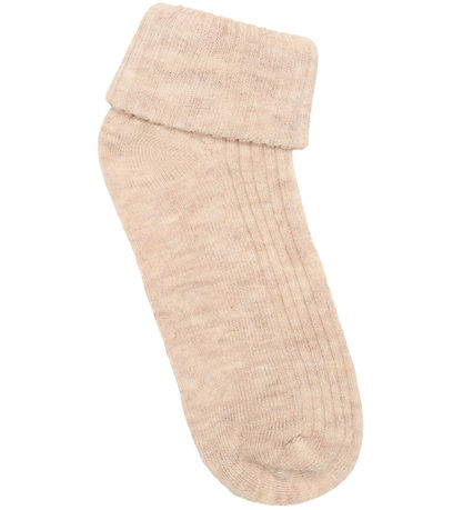 Minymo Strømper - Uld - 2-pak - Sheer Bliss Melange
