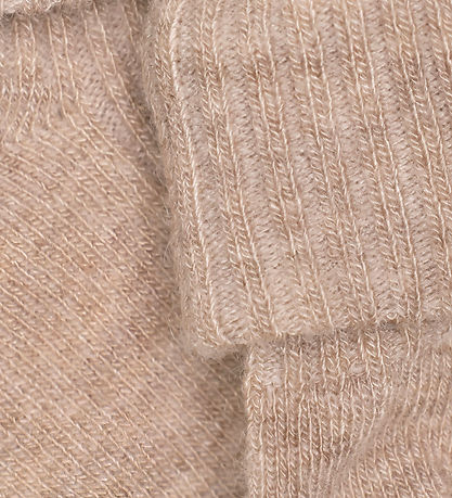 Minymo Strømper - Uld - 2-pak - Silver Mink Melange