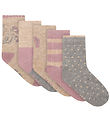 Minymo Socks - 5-Pack - Elderberry