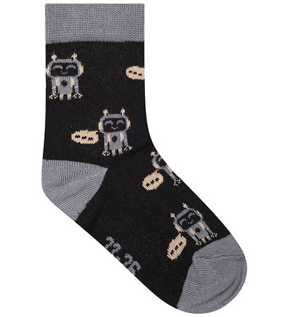 Minymo Strømper - 5-pak - Blau Gray