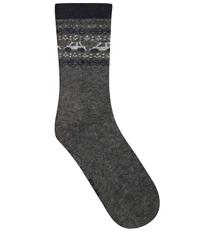 Minymo Strømper - Uld - 3-pak - Navy