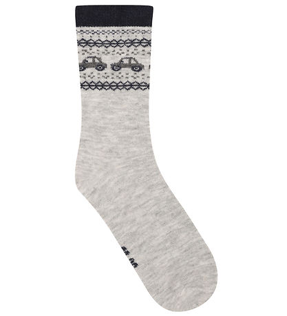 Minymo Strømper - Uld - 3-pak - Navy