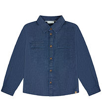 Minymo Skjorte - Chambray - Parisian Night