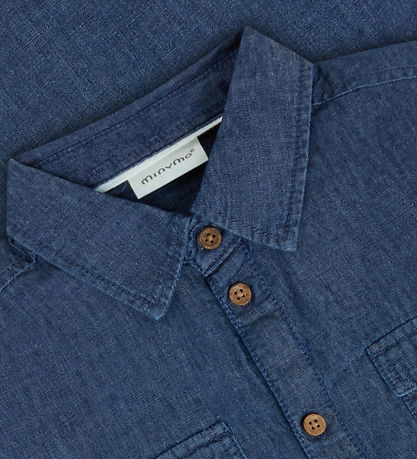 Minymo Skjorte - Chambray - Parisian Night