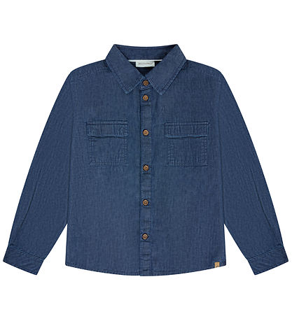 Minymo Skjorte - Chambray - Parisian Night