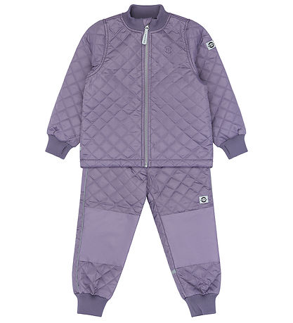 Mikk-Line Termotøj - Quiltet - Purple Sage