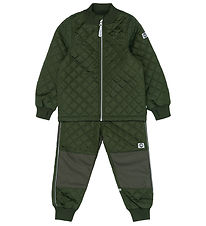 Mikk-Line Termotøj - Quiltet - Kombu Green