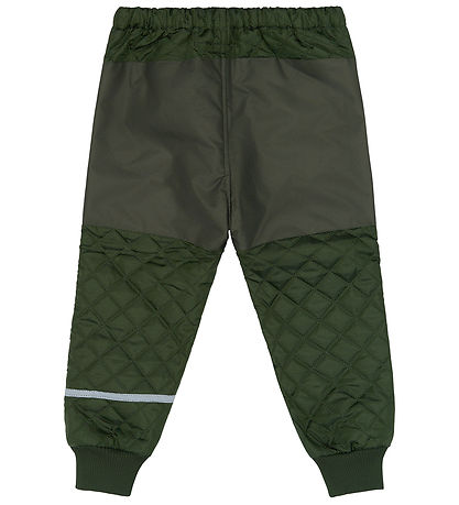 Mikk-Line Termotøj - Quiltet - Kombu Green