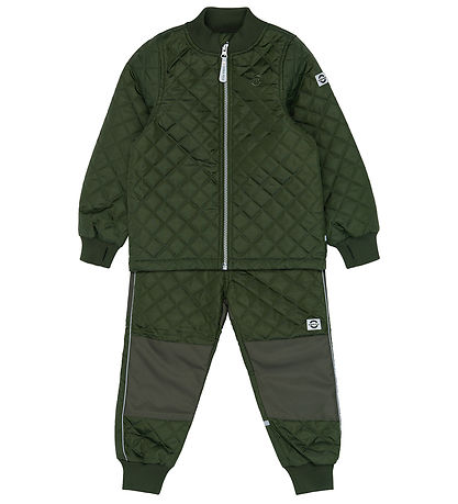 Mikk-Line Termotøj - Quiltet - Kombu Green