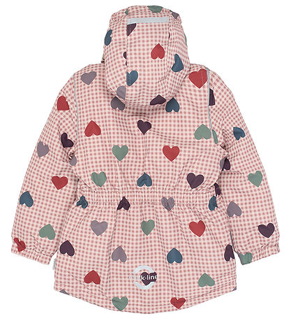 Mikk-Line Vinterjakke - Recycled - Heart AOP