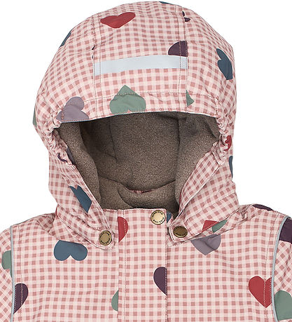 Mikk-Line Vinterjakke - Recycled - Heart AOP