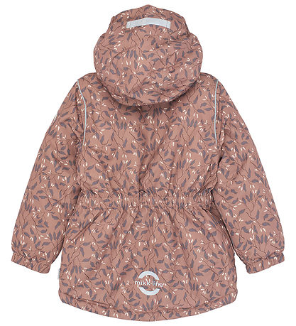 Mikk-Line Vinterjakke - Recycled - Leaf AOP