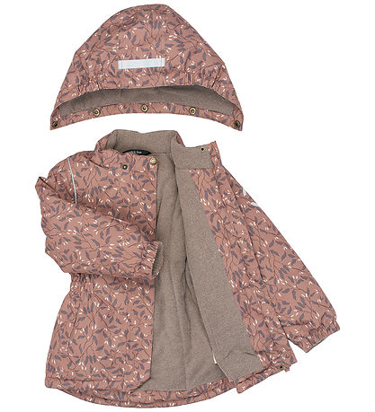 Mikk-Line Vinterjakke - Recycled - Leaf AOP