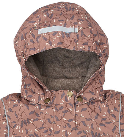Mikk-Line Vinterjakke - Recycled - Leaf AOP