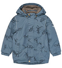Mikk-Line Vinterjakke - Recycled - Dino Stroke AOP