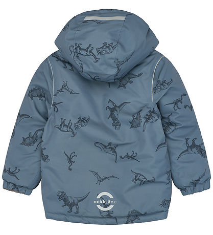 Mikk-Line Vinterjakke - Recycled - Dino Stroke AOP