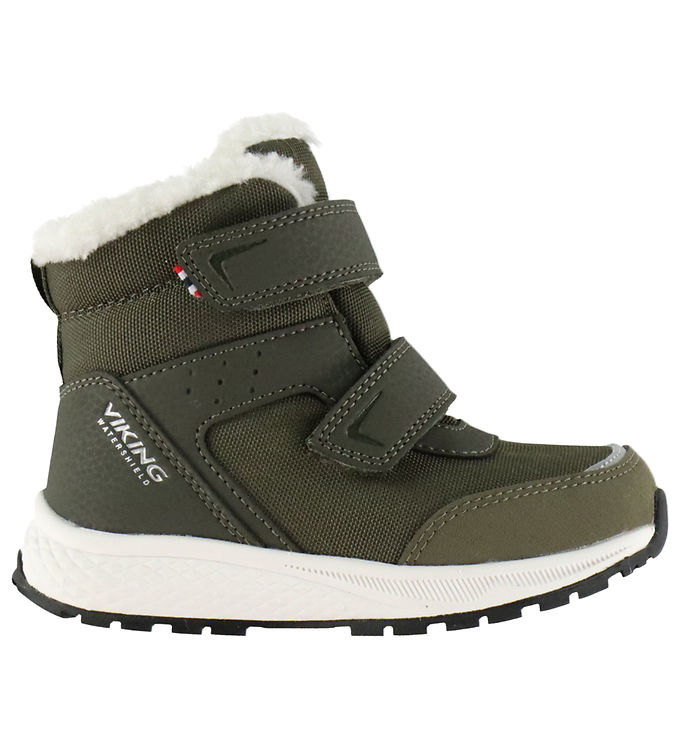 Viking Vinterstøvler - Equip Warm WP 2V - Olive