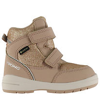 Viking Vinterstøvler - Fun Glitter Warm GTX 2V - Beige