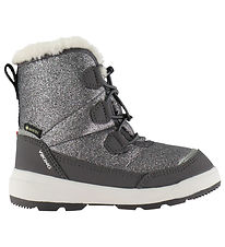 Viking Vinterstøvler - Toasty Glitter Warm GTX Zip - Dark Grey