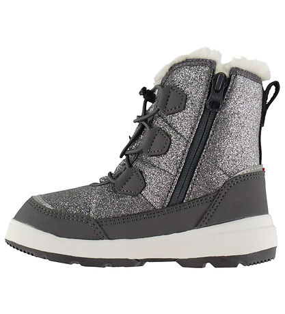 Viking Vinterstøvler - Toasty Glitter Warm GTX Zip - Dark Grey