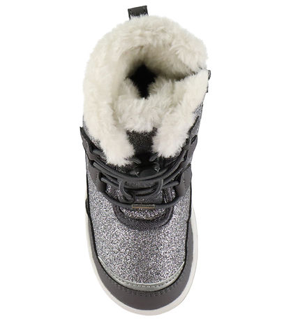 Viking Vinterstøvler - Toasty Glitter Warm GTX Zip - Dark Grey