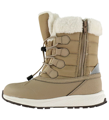 Viking Vinterstøvler - Equip Warm WP Zip - Dark Natural