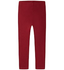 Name It Leggings - Rib - NmnKab - Red Dahlia