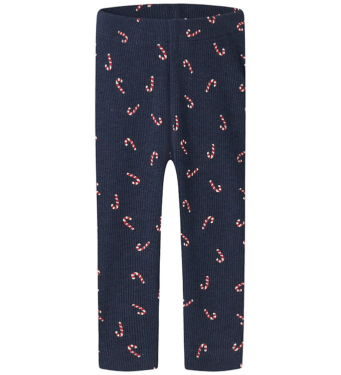 Name It Leggings - Rib - NbnDab - Navy Blazer