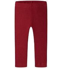 Name It Leggings - Rib - NbnKab - Red Dahlia