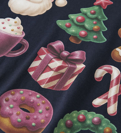 Name It T-shirt - NkfVosmas - Navy Blazer/Xmas Mood