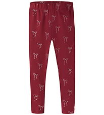 Name It Leggings - NmfFri - Red Dahlia