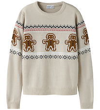Name It Bluse - Strik - NknRismas - Peyote Melange