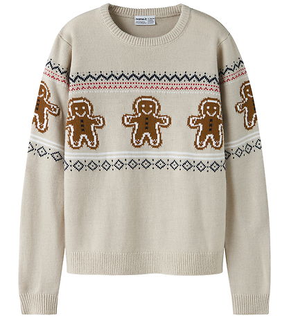 Name It Bluse - Strik - NknRismas - Peyote Melange