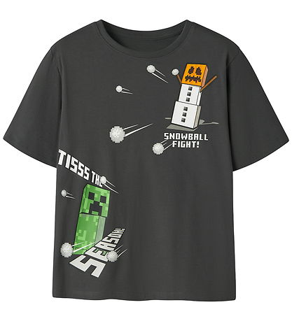 Name It T-shirt - NkmSeason - Minecraft - Black Oyster