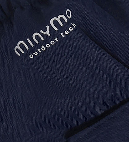 Minymo Overtrækssko m. Fleece - Dark Sapphire
