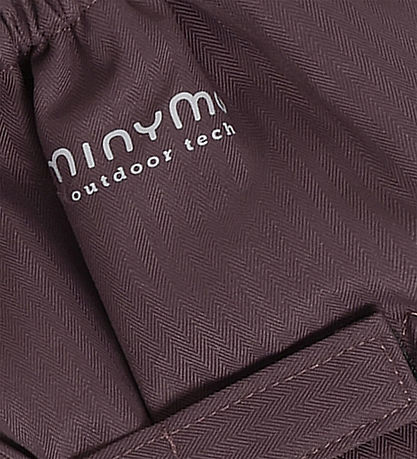 Minymo Overtrækssko m. Fleece - Huckleberry