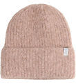 Minymo Beanie - Knitted/Rib - Fawn