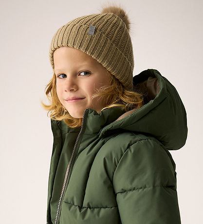 Minymo Hue m. Fleece - Uld/Akryl - Crockery