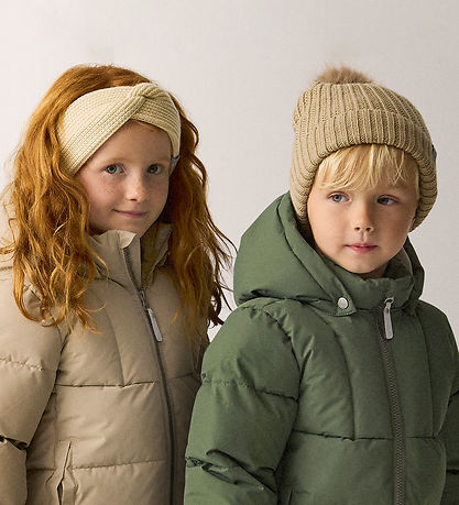 Minymo Hue m. Fleece - Uld/Akryl - Crockery