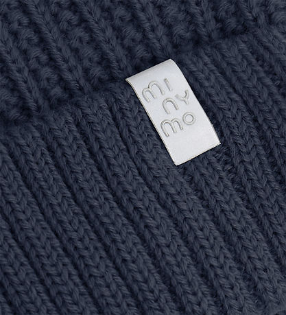 Minymo Hue m. Fleece - Uld/Akryl - Dark Sapphire