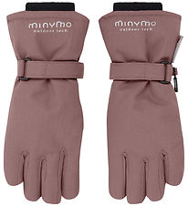 Minymo Hansker m. Fleece - Rose Taupe