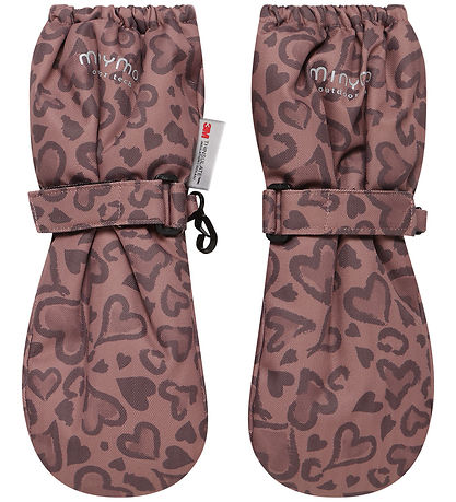 Minymo Luffer m. Fleece - Burlwood m. Leopard