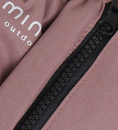 Minymo Luffer m. Fleece/Lynlås - Rose Taupe