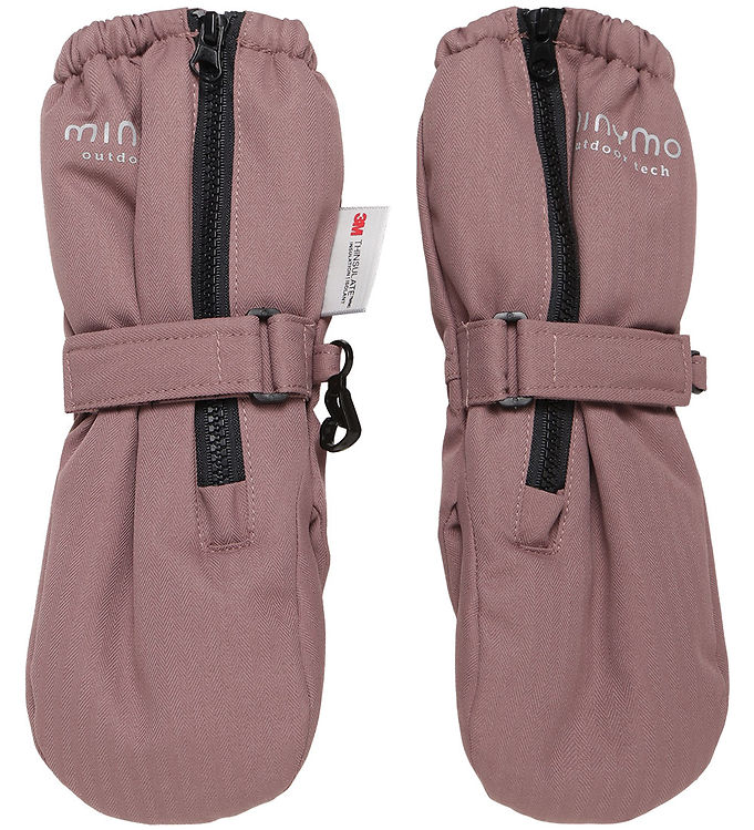 Minymo Luffer m. Fleece/Lynlås – Rose Taupe