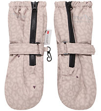 Minymo Luffer m. Fleece/Lynlås - Fawn m. Leopard