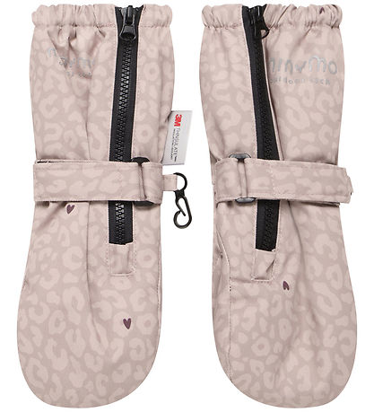 Minymo Luffer m. Fleece/Lynlås - Fawn m. Leopard