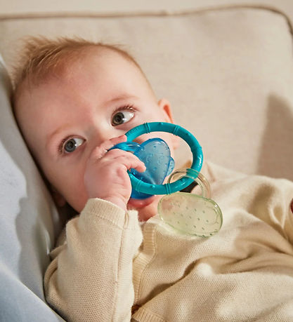 Matchstick Monkey Bidering - Ice Cooling Teether - Blå