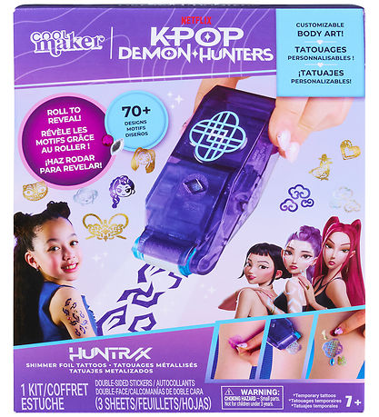 Cool Maker - Kpop Demon Hunters - Shimmer Me Tattoo Kit