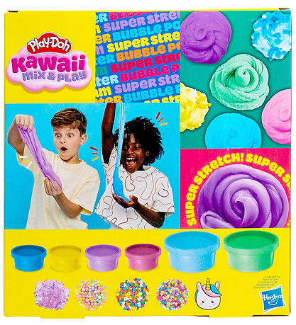 Play-Doh Slim - Kawaii Mix & Play - 6-pak